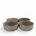 Set Tazón Siena 14.5 x 7.5 cm Ambiente Gourmet