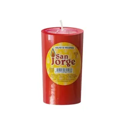 San Jorge Velón #7 Color Rojo