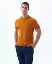 Camiseta Hombre Amarillo Talla L 800G002_AMA171047 Americanino