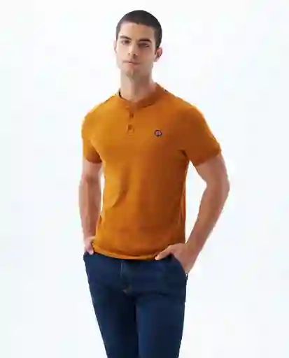 Camiseta Hombre Amarillo Talla L 800G002_AMA171047 Americanino