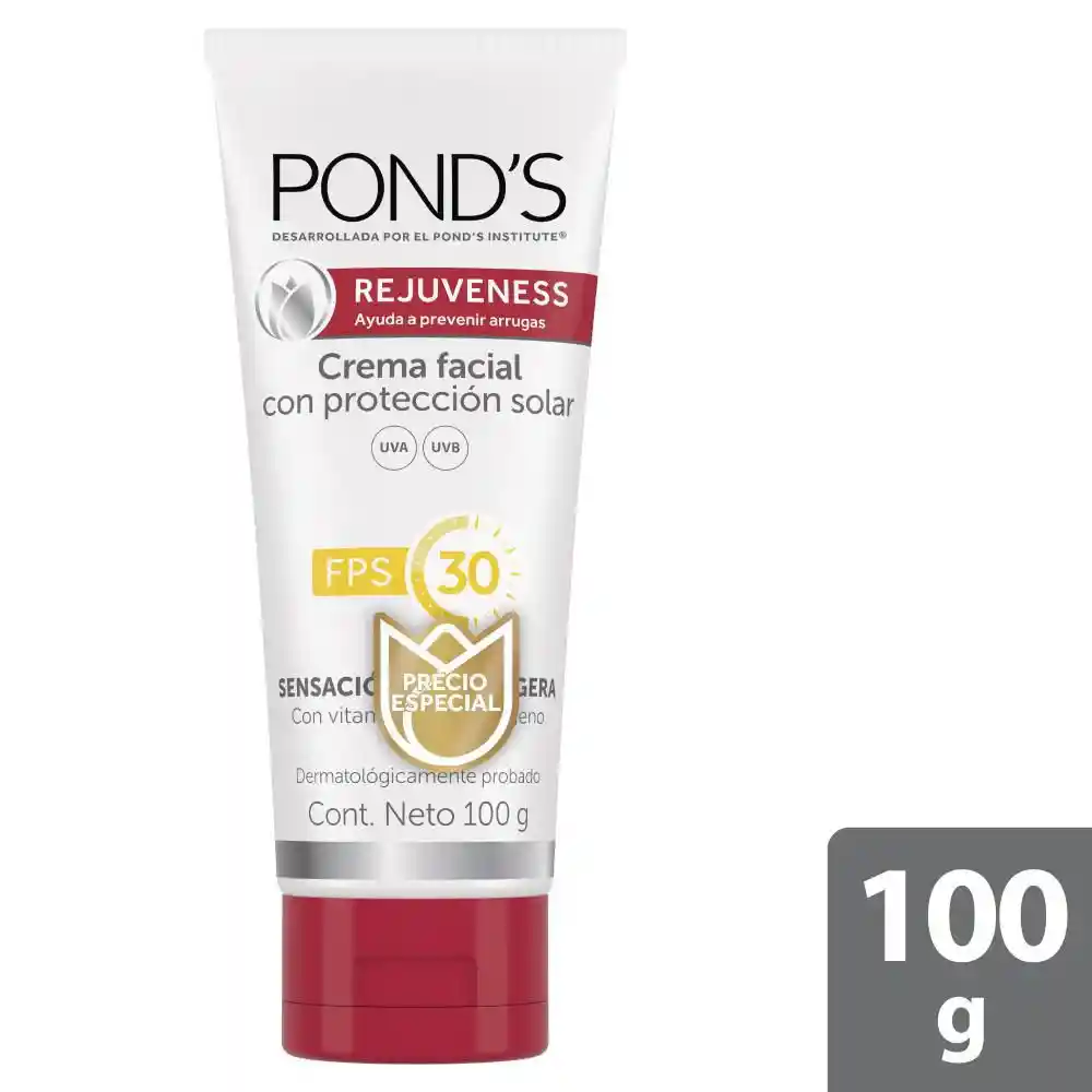 Ponds Crema Facial con Protección Solar 