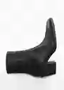 Botines Coa Negro Talla 37 Mujer Mango