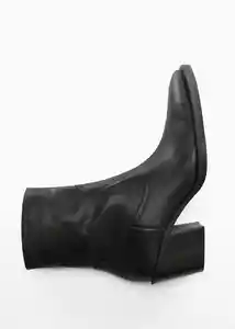 Botines Coa Negro Talla 37 Mujer Mango