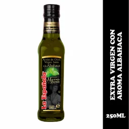 La Española Aceite de Oliva Virgen Extra a la Albahaca