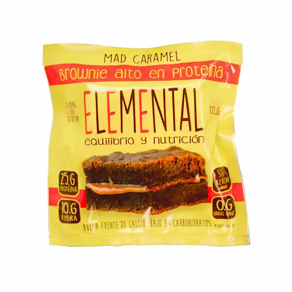 Elemental Snack Brownie Mad Caramel