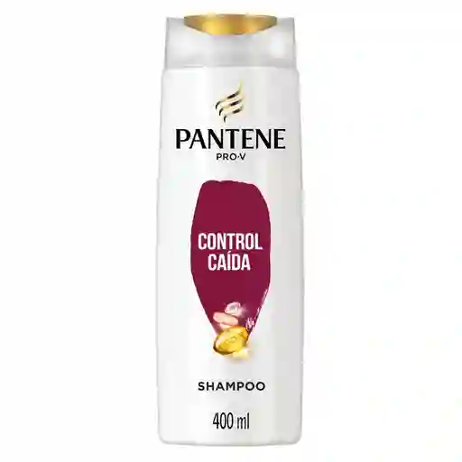 PANTENE Shampoo para cualquier tipo de cabello Pantene Control Caída con Pro-vitaminas y Vitamina E 400 ml