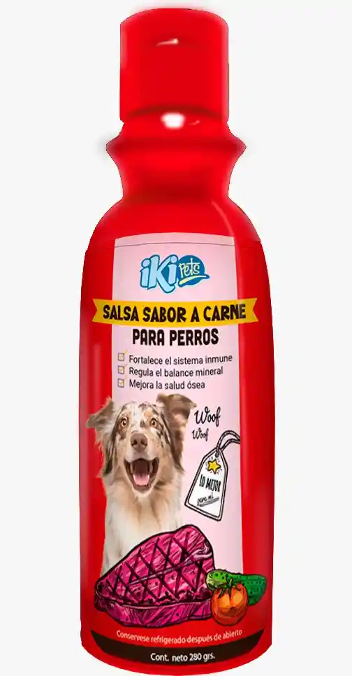 Iki Pets Salsa Sabor a Carne para Perros