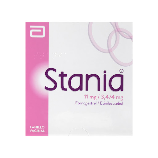 Stania Anillo Vaginal 11 mg 3.474 mg Precio Rappi