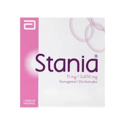 Stania Anillo Vaginal (11 mg/3.474 mg)