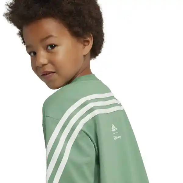 Adidas Camiseta Lk Dy mm Para Moda Niño Verde Talla 6.5