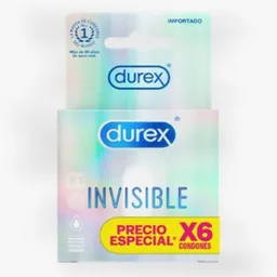 Condón Invisible Durex Durex