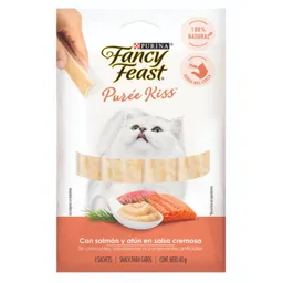 Snack liquido para gatos Fancy Feast con atún y salmón x40gr