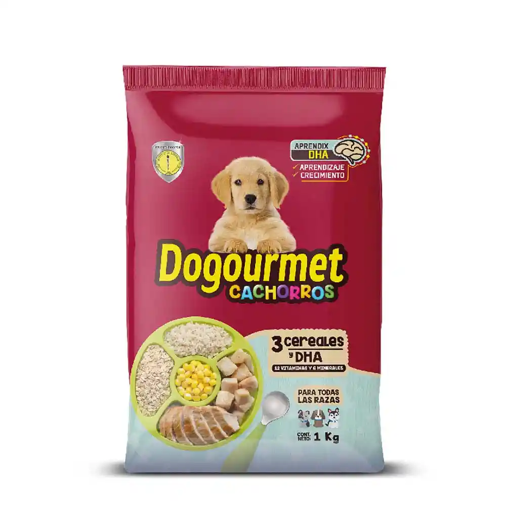 Dogourmet Alimento para Perro Cachorro Tricereal