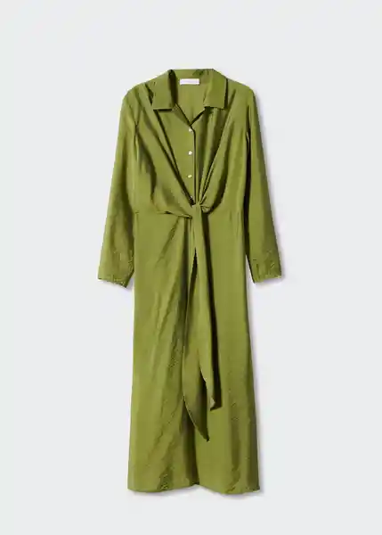 Vestido Tilly-L Verde Talla XL Mujer Mango