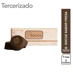 Socos Helado Sabor Fresa