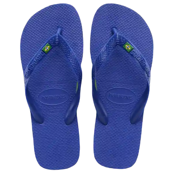 Sandalias Brasil Azul Naval Talla 34 4000032 Havaianas