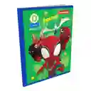 Cuaderno Doble Linea / Ferrocarril 100 Hojas Cosido Primavera