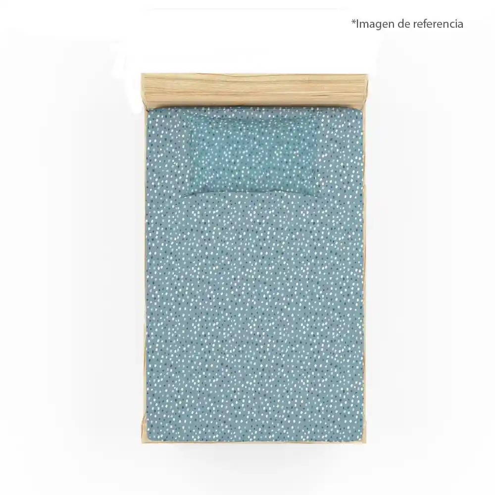 Semi/juego Cama Estamp Exito Sencillo (100 X 190 Cm) 0 Poliéster Grey