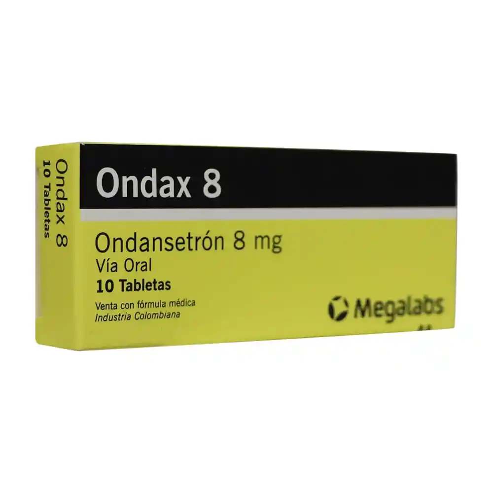 Ondax (8 mg) 10 Tabletas