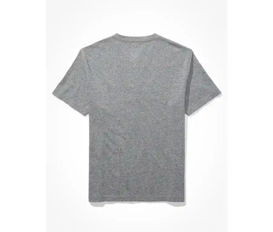 Camiseta Gris Talla Large Hombre American Eagle