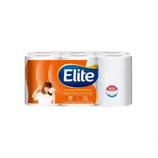Elite Papel Higienico Suave Rollos 24 Metros