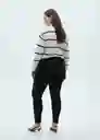 Jean Newisa Tejano Negro Talla 32 Mujer Mango