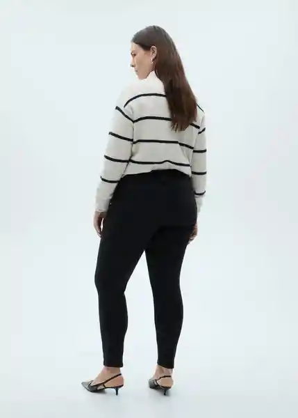 Jean Newisa Tejano Negro Talla 32 Mujer Mango