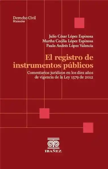 El Registro de Instrumentos Públicos