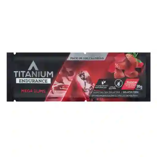 Gomitas Energéticas Sabor a Fresa Titanium