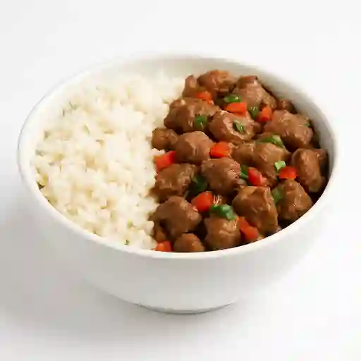 Medio Arroz Carne de Res
