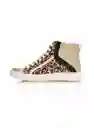 Tenis High Top Animal Print Talla 40