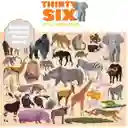 Crocodile Creek Rompecabezas 100 pc 36 Wild Animals