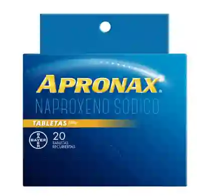 Apronax Naproxeno Sodico Blister Tabletas (550 mg).