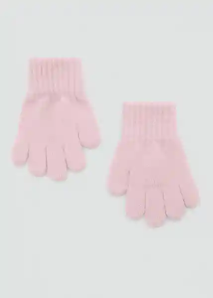 Guantes Rombusg Rosa Palo Talla 57 Niñas Mango