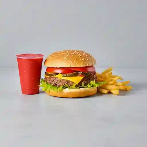 Super Combo Hamburguesa Ahumada