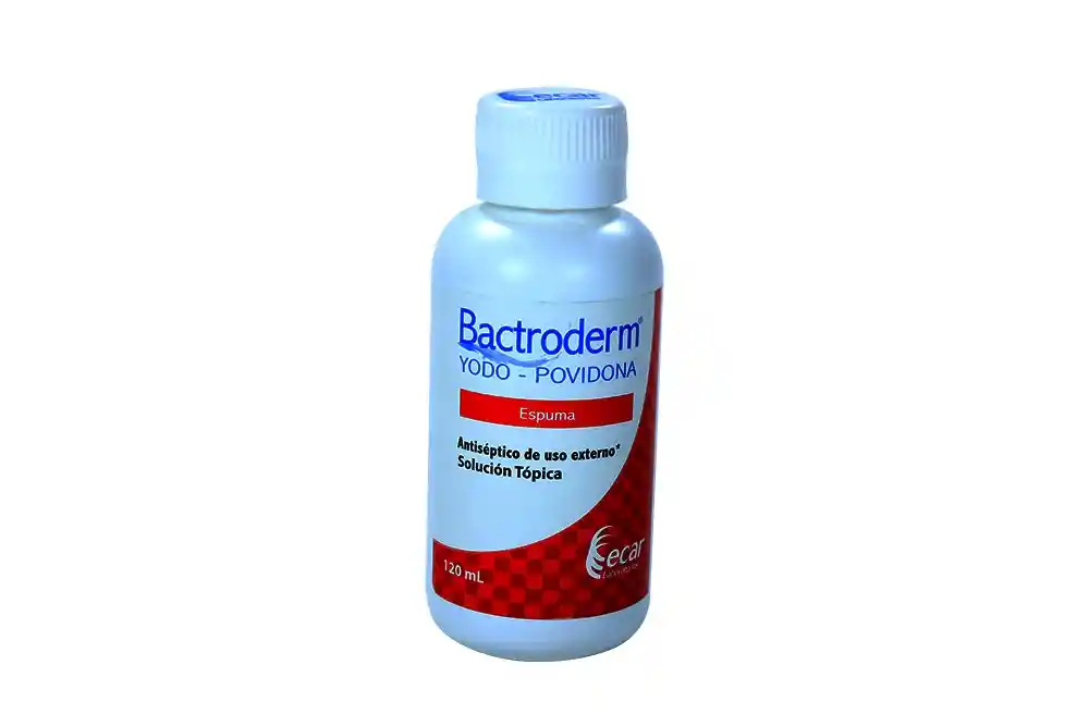 Bactroderm Solución Tópica Yodo Povidona