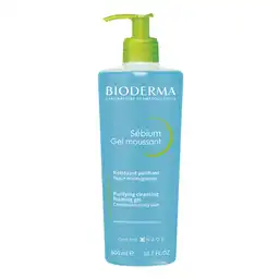 Bioderma Gel Limpiadora Hidratante Sebium Piel Mixta Grasa