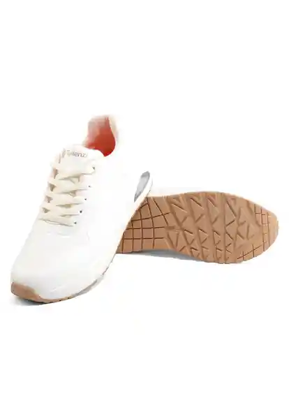 Tenis Dama Crema Talla 35 778 Tellenzi