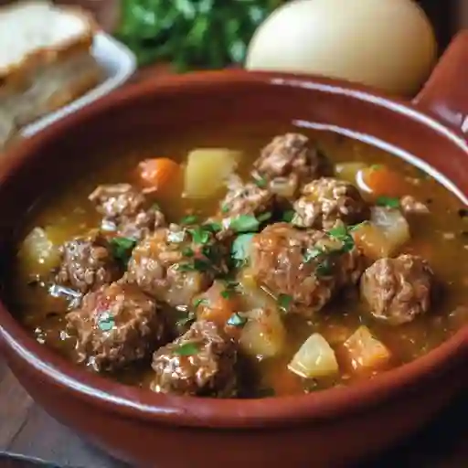 Caldo de Albóndiga