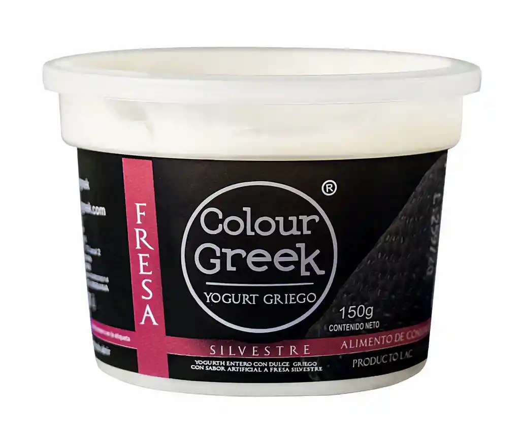 Colour Greek Yogurt Griego  Fresa