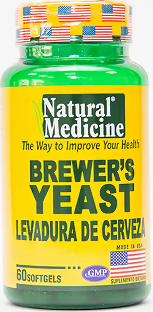 Levadura De Cerveza 60 Cápsulas