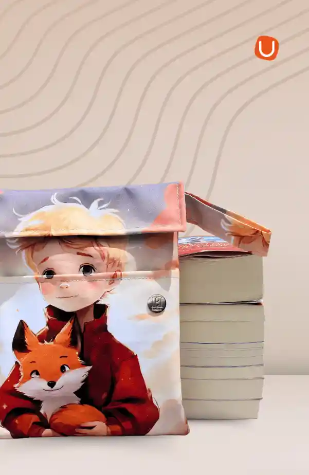 Funda Gold Para Libros Principito 4