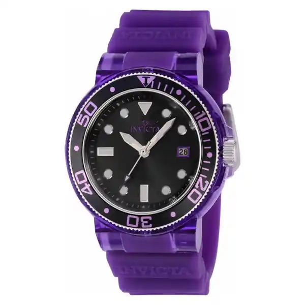 Invicta Reloj Señora Transparente Morado 37300