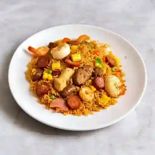 Arroz 7 Carnes 3 Porciones