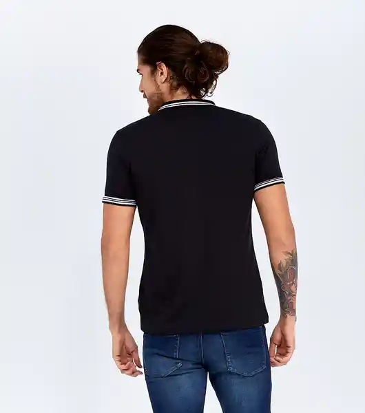 Typer Camiseta Polo Negro Talla L 823931