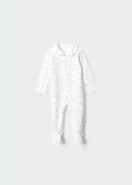 Pijama Star Off White Talla 64 Niños Mango