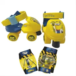 Patines de Iniciación Con Kit de Protección Minions