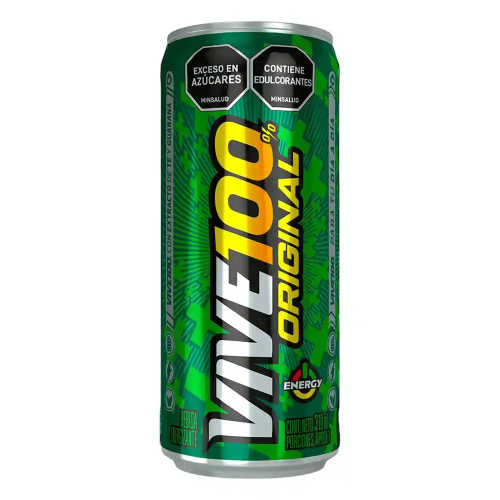 Energizante Vive100% Original (310 Ml)