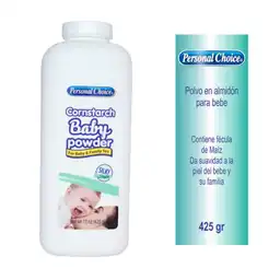 Personal Choice Polvo en Almidón de Uso Corporal para Bebés 