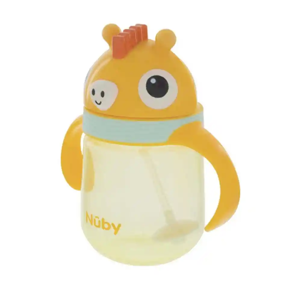 Vaso Clikit Flipit Con Pitillo Fino Jirafa Nuby 10861